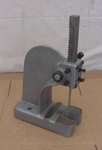 HEAVY DUTY METAL ARBOR - MANUAL PULL LEVER  PRESS - FLAT METAL BLADE