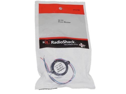 NEW RADIOSHACK 24VDC (6-28V) PIEZO BUZZER 273-0796