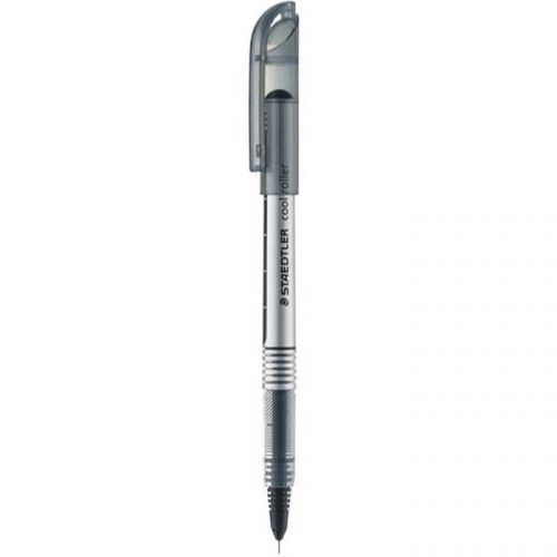 Staedtler 411 Cool Roller Liquid Roller Ball Pen - Black - Free Shipping