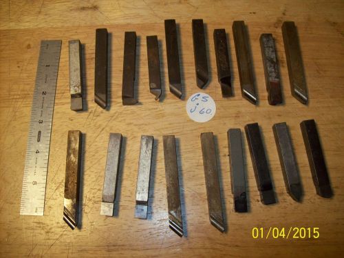 3/8”Carbide tip tool bits 19-Pc’s V.G.C.+ USA