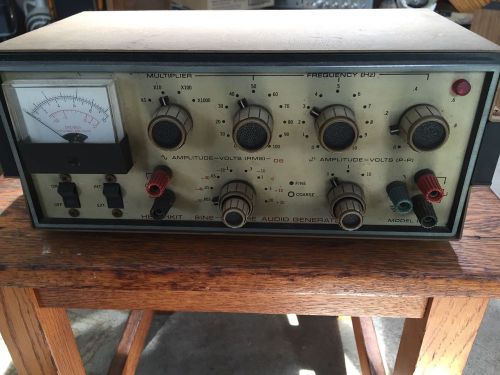 Heathkit Sine-Square Audio Generator Model Ig-18