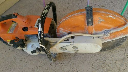 Stihl ts 400 Concrete saw