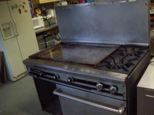 Combo flat top stove and 2 burner gas unit for sale