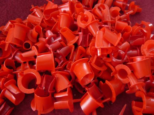 QTY 215: Electrical MM Plastic Bushings No 0 MM, No 1MM, and No 2 MM Bushings