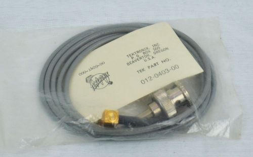 Tektronix 012-0403-00 bnc to sma cable 3ft new sealed tek for sale