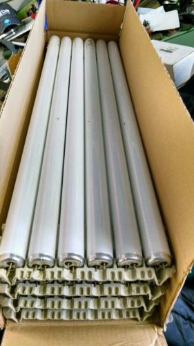 Lot of 24 ge fluorescent lamps f30t12/sp41/rs/wm medium bi-pin 4100k watt-miser for sale