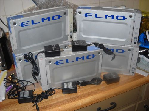 ELMO-HV110XG (LOT OF 5) VISUAL PRESENTER  DOCUMENT PROJECTOR