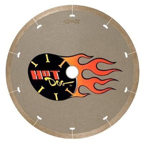 Mk diamond hot dog 10&#034; wet cutting continuous rim diamond saw blade 5/8&#034; arbor for sale