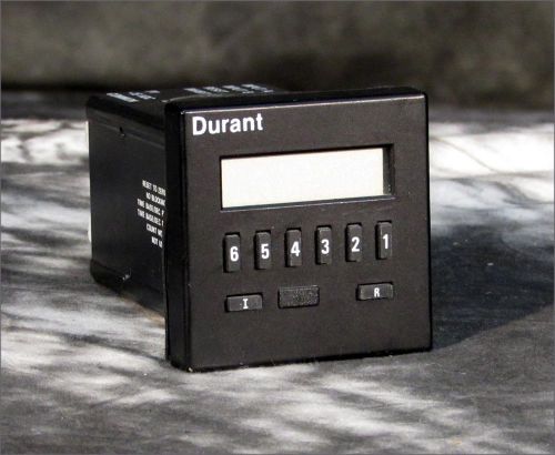 DURANT 45610-400 Preset Counter 120/240 VAC