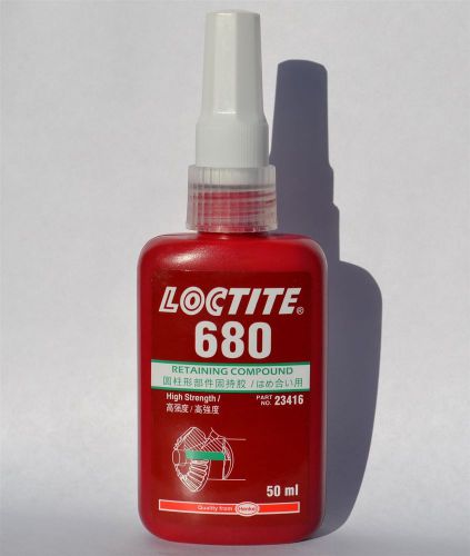 Loctite 680 Green - Retaining Compound - Medium Strength - 50ml 1.69oz