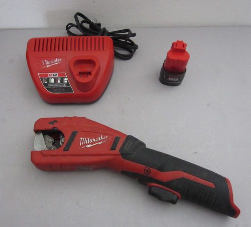 Milwaukee 2471-20 12v cordless copper tubing cutter- m12 lithium ion for sale