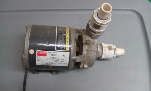 Dayton electric water pump model 9b767 working for sale