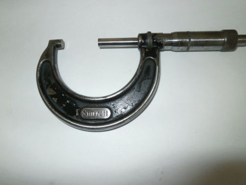 STARRETT OUTSIDE MICROMETER 1-2 INCH MODEL 436