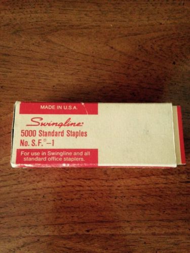 VINTAGE SWINGLINE No. S.f. -1 STAPLES 5000ct