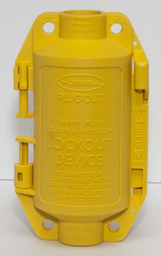 Hubbell wiring device-kellems hld - plugout® lockout device for sale
