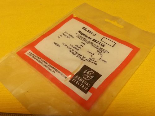 GE-FET-3 N Channel Junction Silicon Field EffecTransistor  SK3116