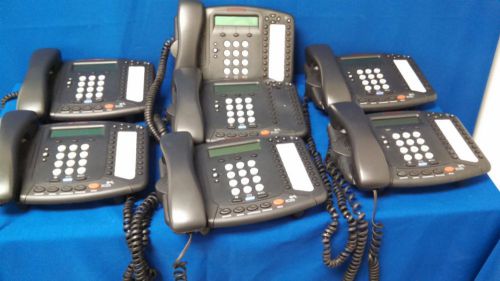 (LOT OF 7) VOIP 3COM BUSINESS PHONES 3102,  3C10402B