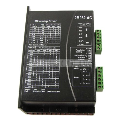 New CNC Stepper Motor Driver controller 2M982 7.8A Driver