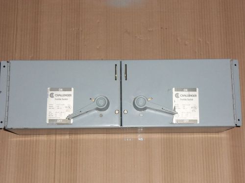 NEW CHALLENGER FCSCT FCSCT3633R 100 AMP 600V PANELBOARD SWITCH fcsct3233r 240v