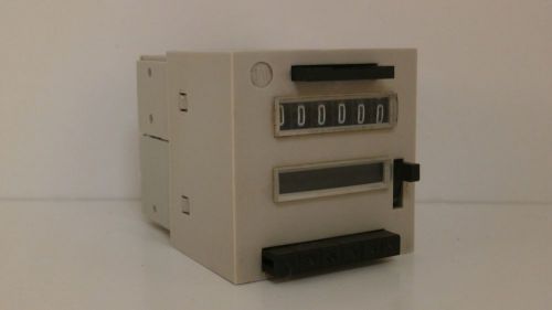 IVO 6 DIGIT COUNTER W/MANUAL RESET  FE 504