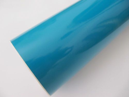 1 Roll 15&#034; X 30&#039; Gloss Teal Sign Cutting Vinyl Film