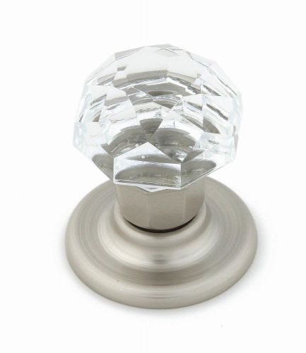 Amerock Cabinet Door Knob Pull Crystal Clear Dresser E5247-CSG