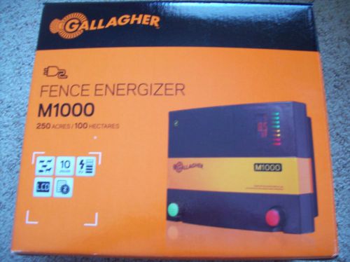 Gallagher M1000 Fence Energizer -  G382504 ***New in Box***