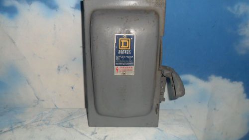 Square D Safety Switch 30 Amp Ser 3 PH 600 VAC