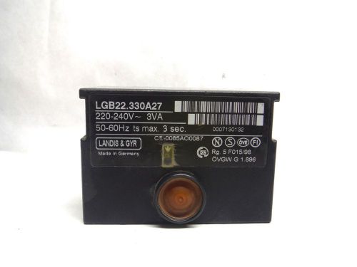 LANDIS &amp; GYR LGB22.330A27 GAS BURNER