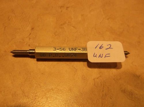 3-56 UNF-3B THREAD PLUG GAGE MACHINE TOOLING MACHINIST INSPECTION GAUGE