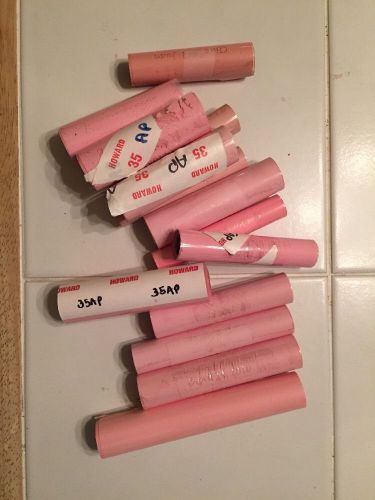 14 rolls Howard Foil for Hot Stamping machine imprint PINK 35AP Kingsley lot