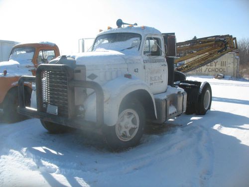 Diamond T 1959 tractor gas fifth wheel complete lowboy  hauler parts or repair