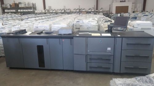 Konica minolta bizhub pro 1200p fully equiped w/ low 868k meter! for sale