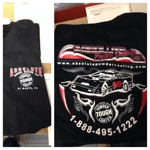 2XLarge Absolute Powder Coating Shirts