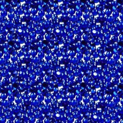 720 COBALT Hot Fix Rhinestones Iron On 10ss 3mm