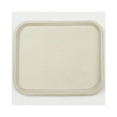 Chinet Savaday Molded Fiber Food Rectangular Trays in White