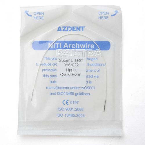 Dental Super Elastic NiTi Tooth Color Arch Wire Rectangular 016x022 upper JOY