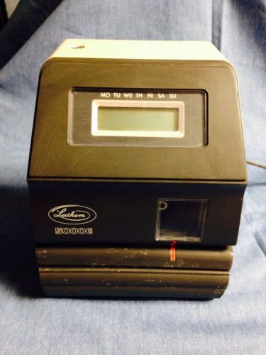 Lathem Time 5000E Electronic Time Recorder