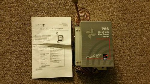 Johnson Controls P66 Electronic Fan Speed Control New