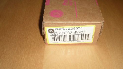 GE MR16 20865 PRECISE MULTI MIRROR LAMP/ PRECISION BEAM CONTROL/ 10 PER BOX