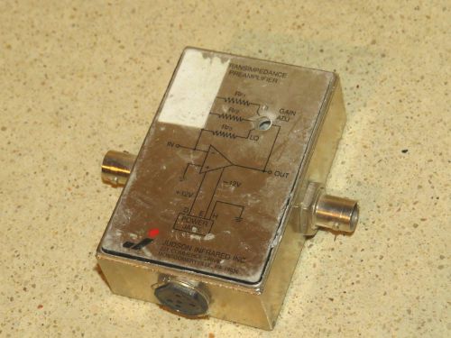 EG&amp;G JUDSON TRANSIMPEDANCE PREAMPLIFIER (JU15)