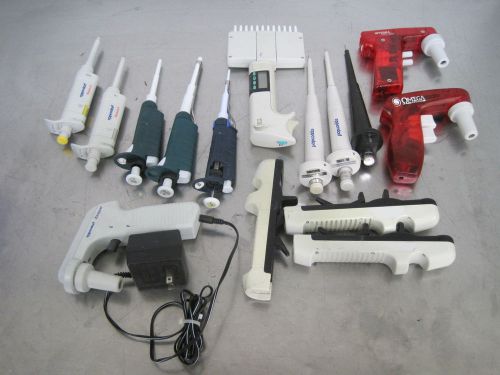 R114590 Lot Eppendorf Omega Integra Finnpipette Gilson Rainin Pipettes