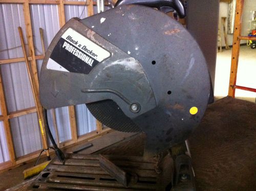 BLACK &amp; DECKER 3934 Type 2 PROFESSIONAL 14&#034; CHOP SAW