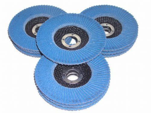 10x 5&#034; Zirconia Flap Wheels zirconium grinding disc zirconia polishing welding