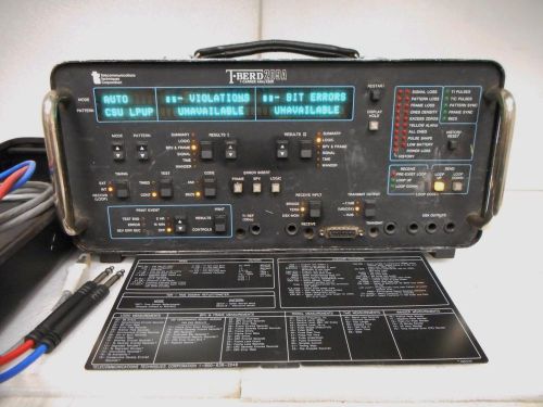 T-Berd 209A T-Carrier Analyzer Tester