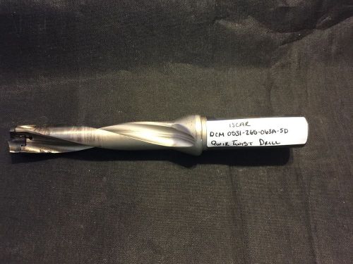 Iscar DCM 0531-265-063A-5D Quick Twist Drill