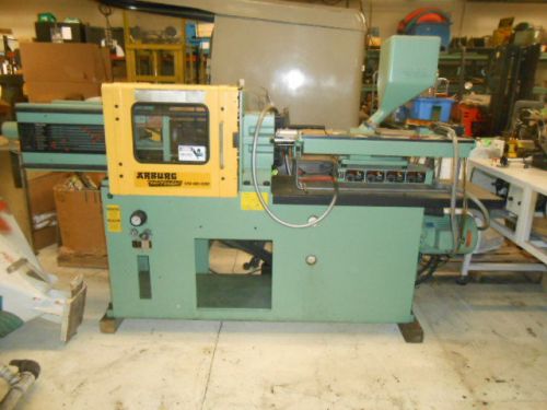 1982 Arburg Allrounder 170-90-200 Injection Molding Machine, 20 Ton, Control Cab