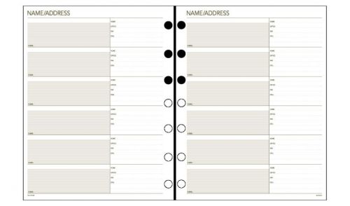 Day Runner Telephone/Address Planner Pages Item #018-230