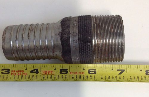 DIXON * BLACK STEEL 1-1/4&#034; MALE NPT X 1 HOSE BARB LOT OF 26 * UNKNOWN