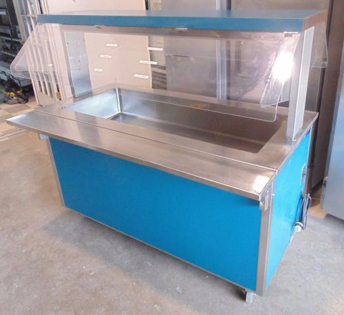 Salad Bar Refrigerated Vollrath Refrigerated Salad Bar With Sneeze Guards NSF